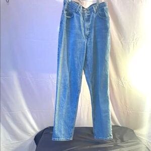 VTG. Lauren Ralph Lauren Blue Women's Jeans sz 10 acid wash